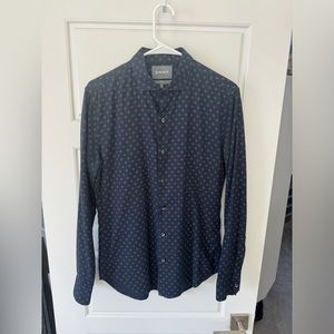 Bonobos navy button down. Small, slim fit